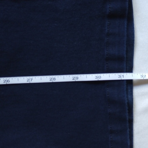 L.O.V. Mid Rise Lightweight Flare Jeans 28 Dark Blue Overdyed 29x32 50off3 - Picture 9 of 10